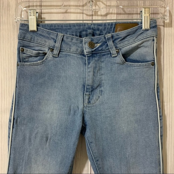 ASOS Side Stripe Stretch Skinny Jeans Size 26 - Picture 4 of 9